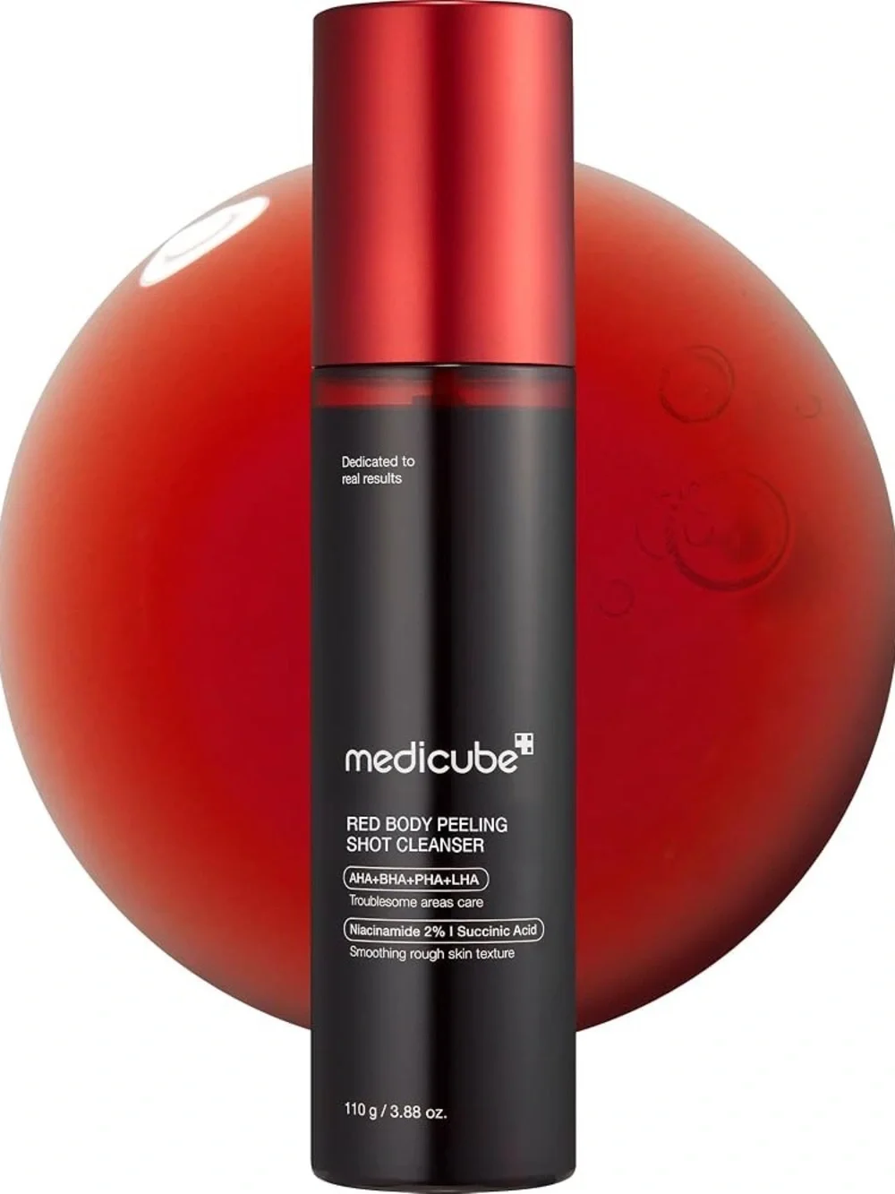 Medicube Red Body Peeling Shot Cleanser - Red
